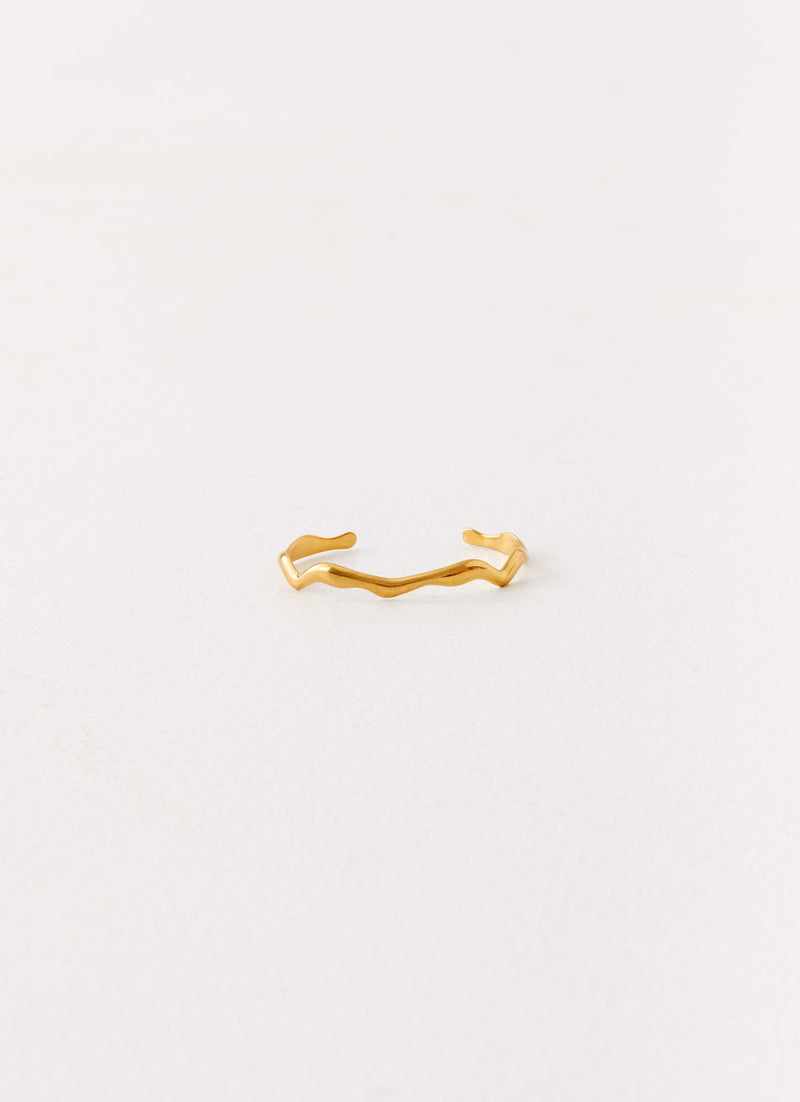 Ethel Bangle Gold 1 Peppermayo
