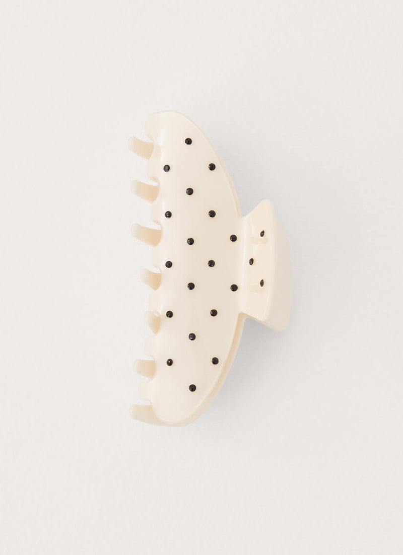Adele Claw Clip - Ivory