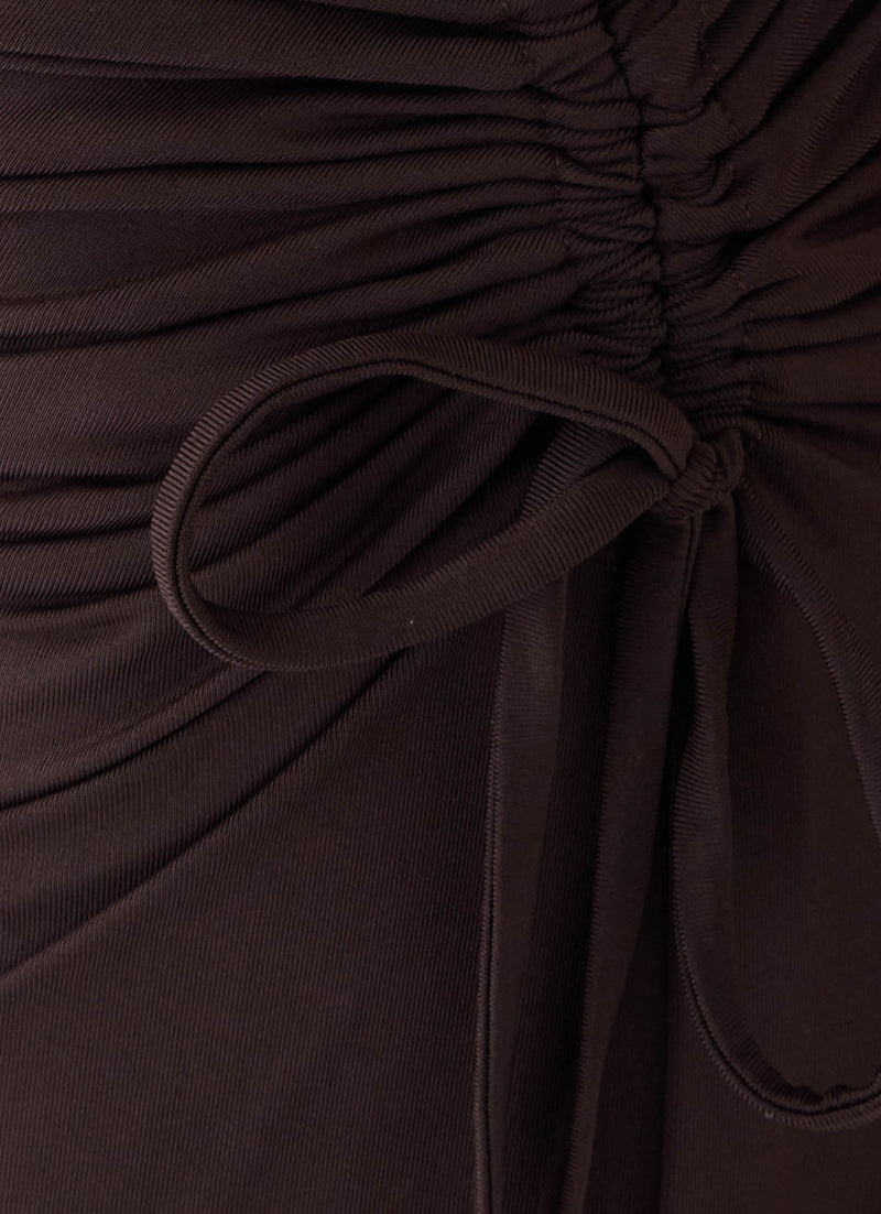 Afterlight Maxi Skirt - Chocolate
