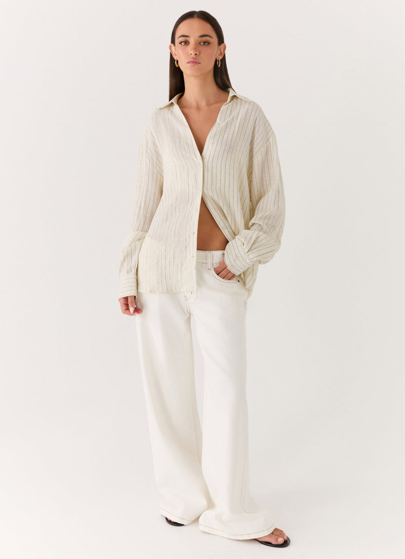 Alessio Shirt - Desert Stripe