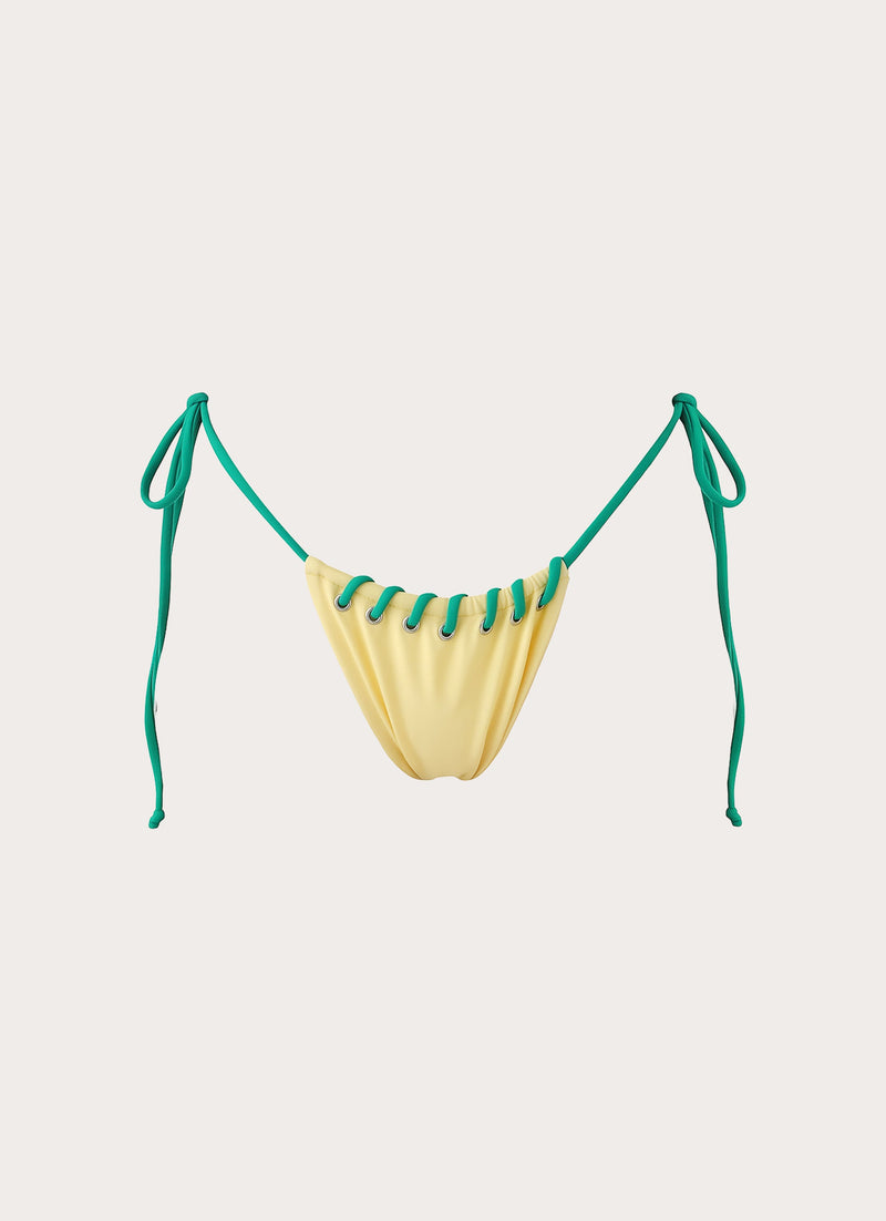 Alvana Bikini Bottoms - Bright Lemon