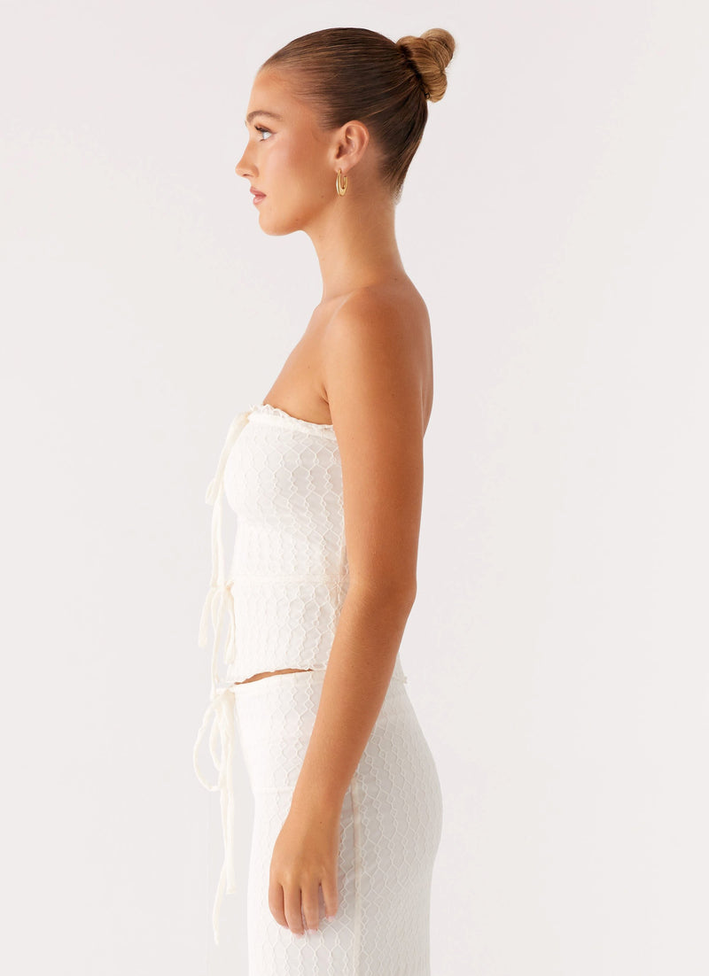 Blakely Tube Top - Ivory