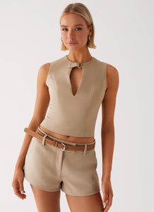 Womens Rheanna Maxi Dress  in the colour  Pink Print in front of the colour light grey