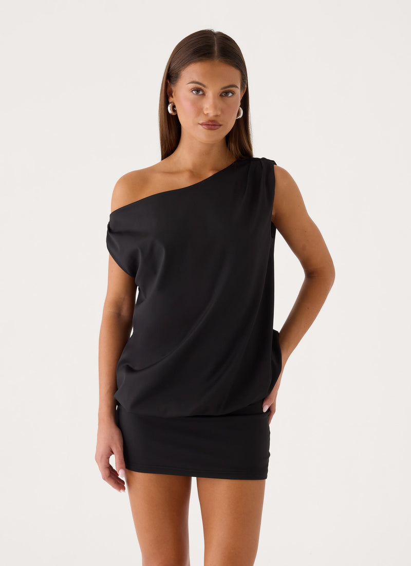 Caelen Mini Dress - Black