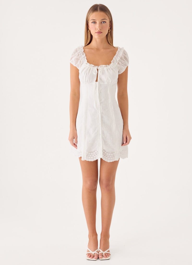 Complexity Mini Dress - White