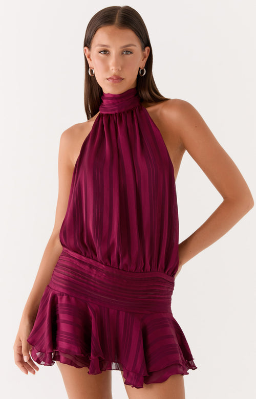 Willow Chiffon Mini Dress