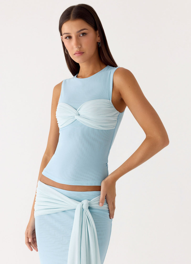 Delani Tank - Blue