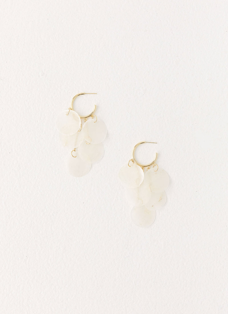 Disco Seas Earrings - Gold