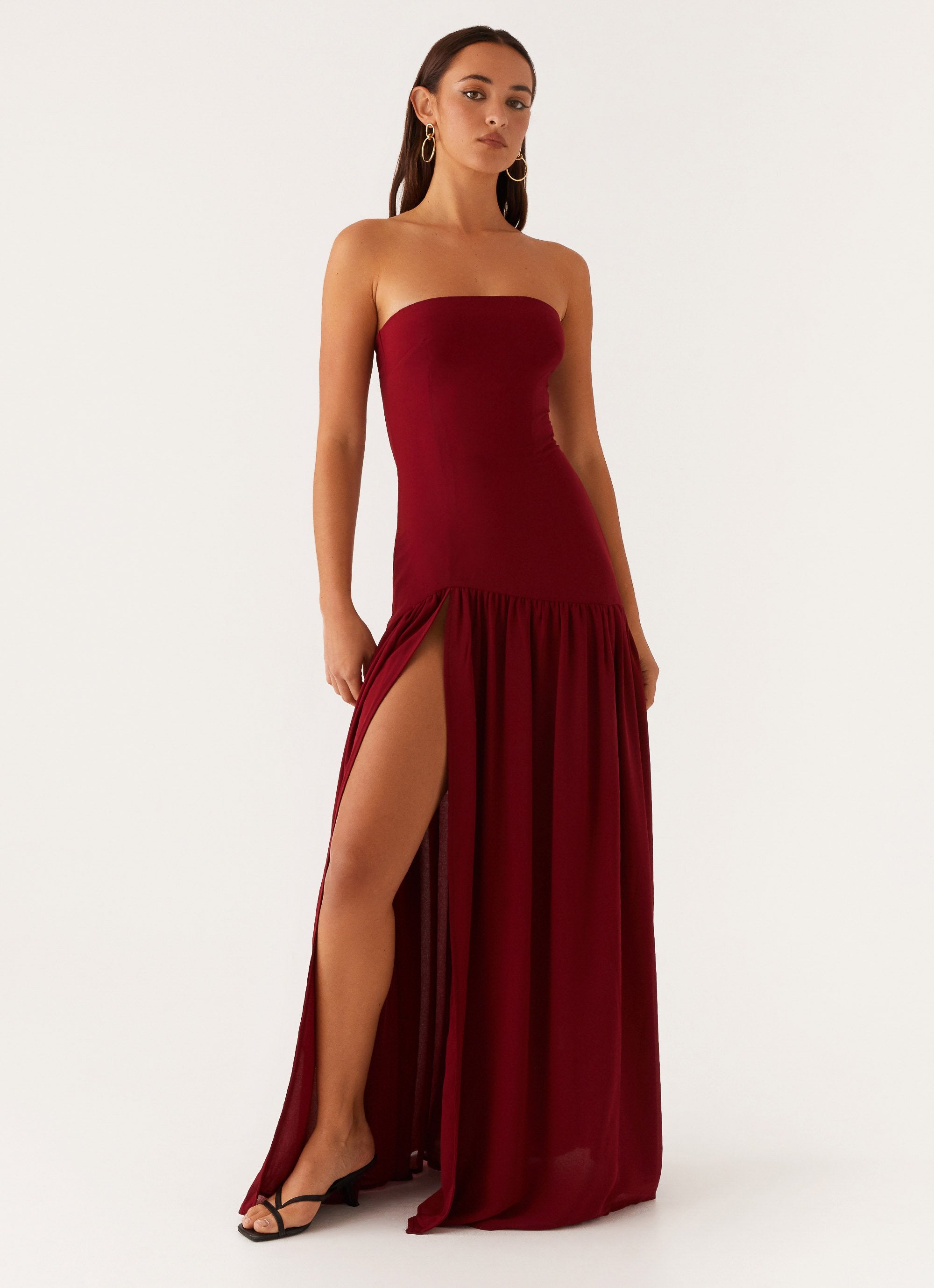 Eden Strapless Maxi Dress