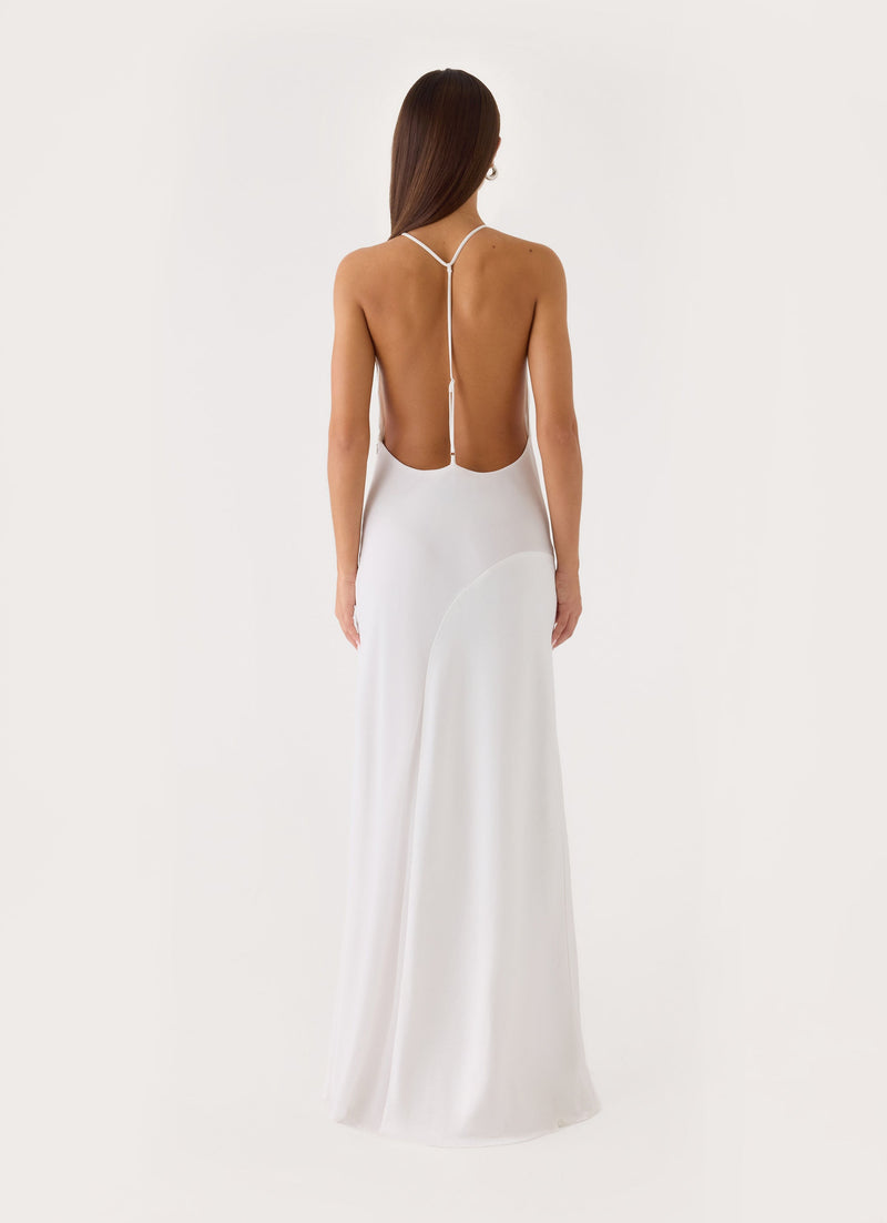 Ellopez Maxi Dress - White
