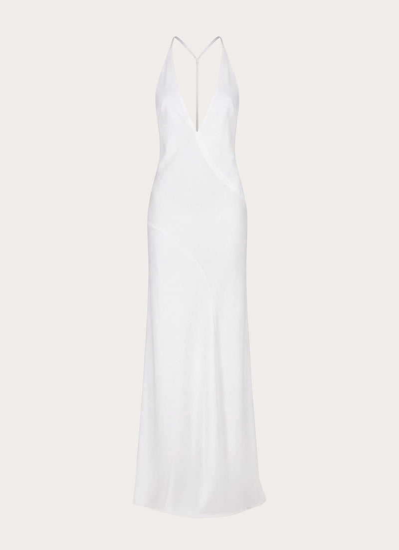 Ellopez Maxi Dress - White