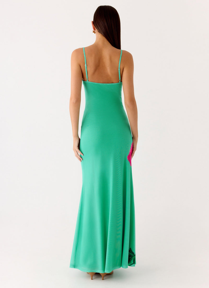 Everett Maxi Dress - Jungle Bloom