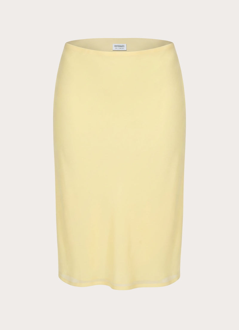 Fayloria Midi Skirt - Lemon