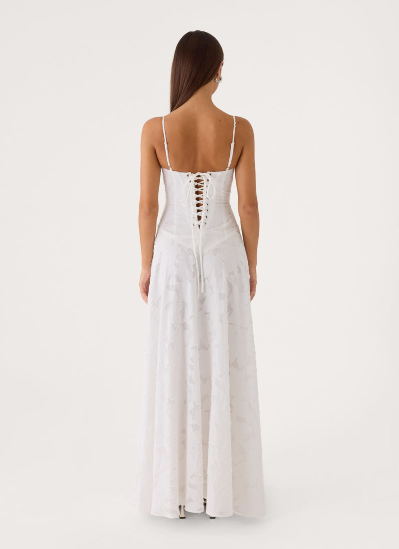 Flyth Maxi Dress - White