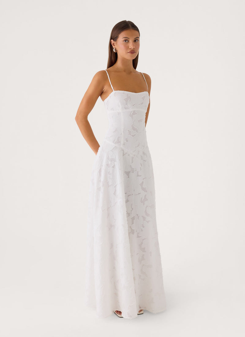 Flyth Maxi Dress - White