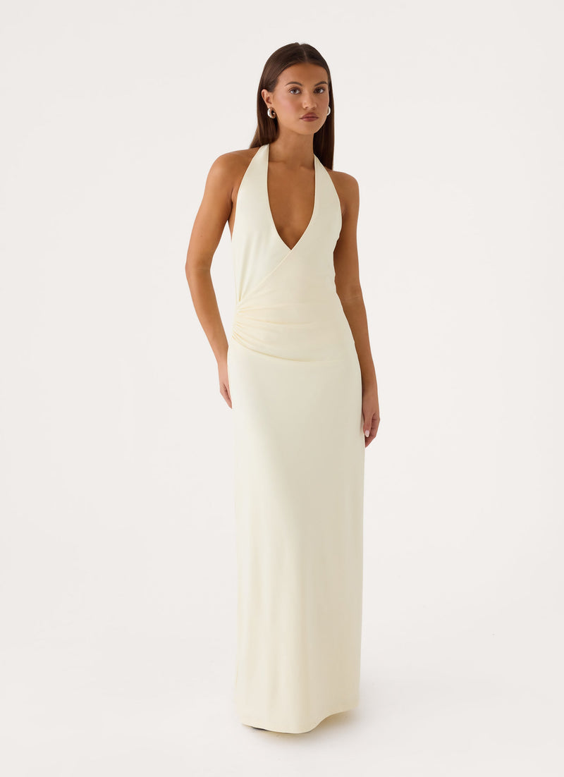Good Riddance Maxi Dress - Yellow