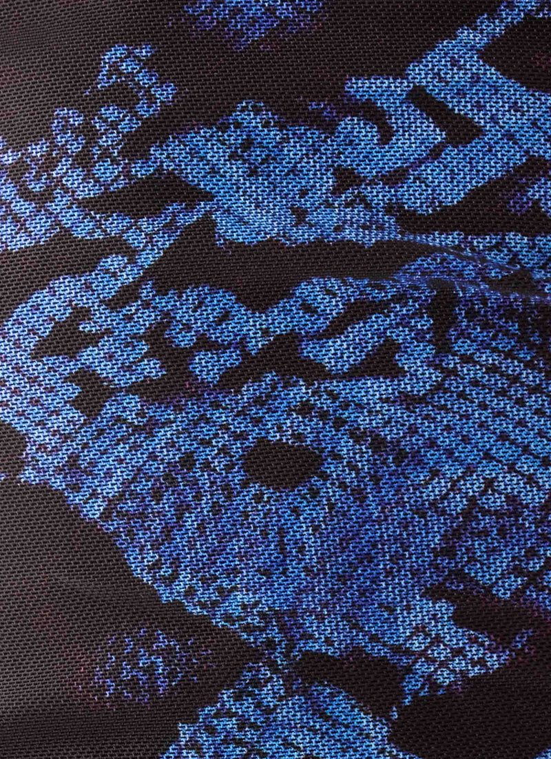 Hidden Agenda Long Sleeve Top - Snake Print