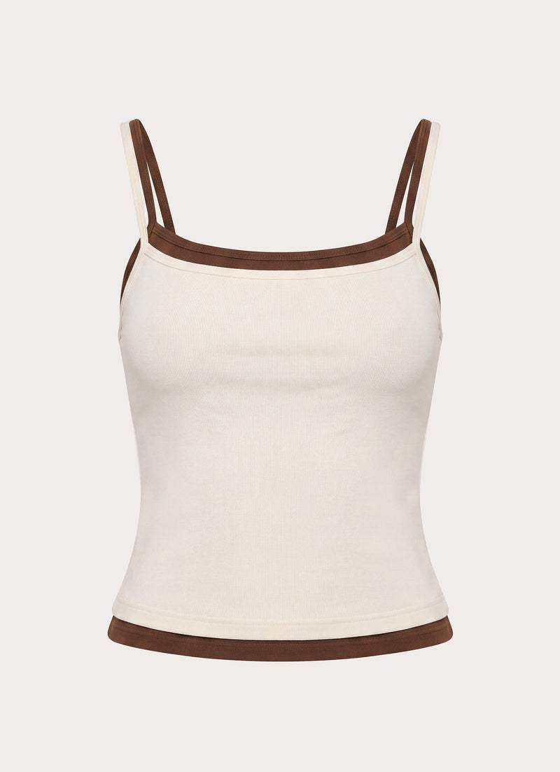 Hollywood Baby Tank Top - Cream