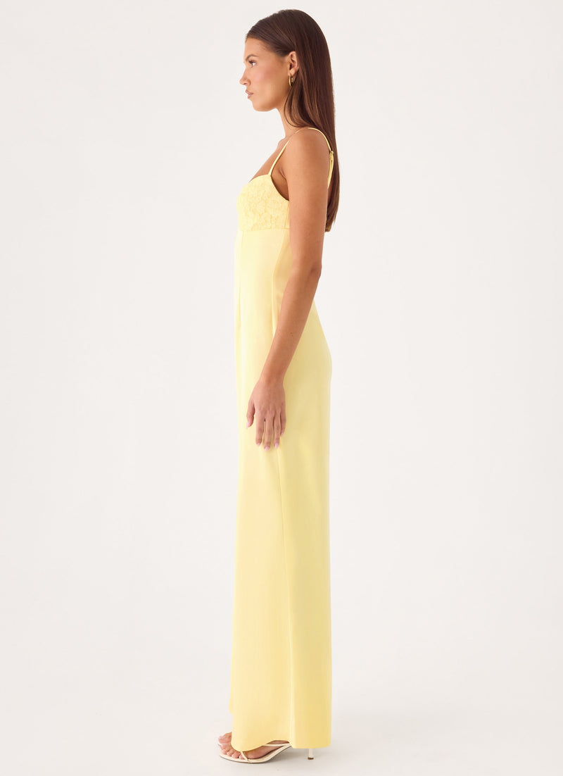 Joan Maxi Dress - Yellow