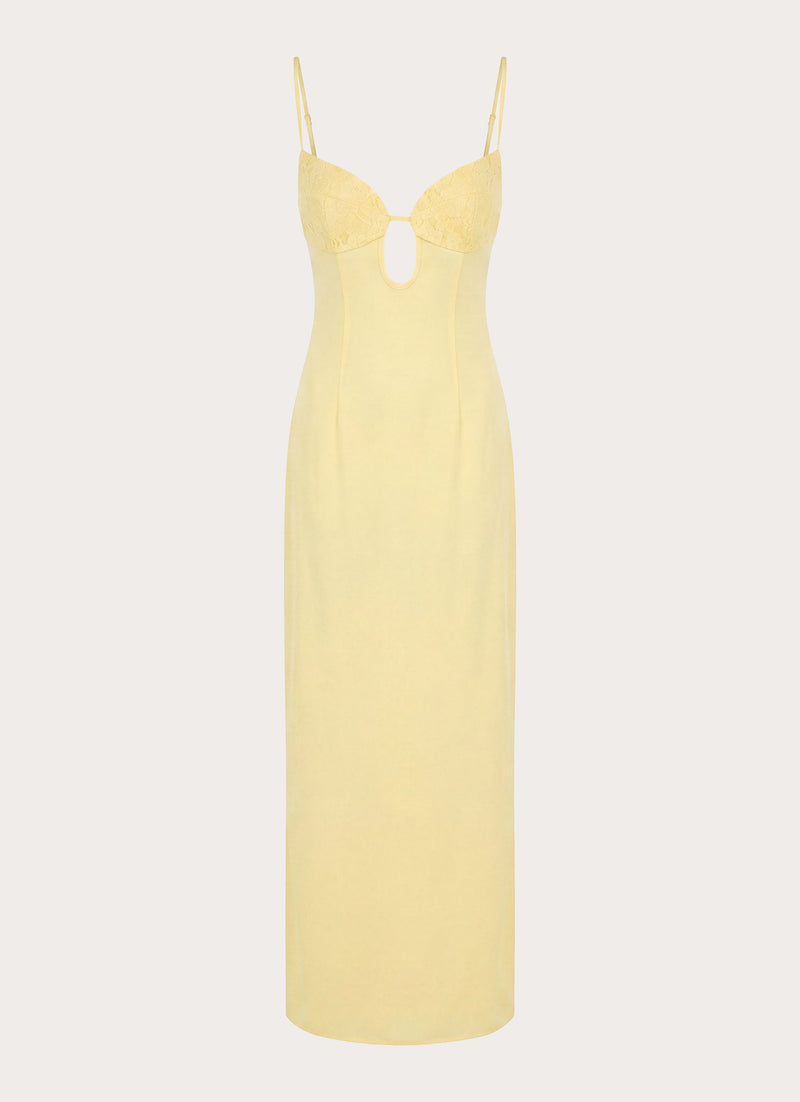 Joan Maxi Dress - Yellow