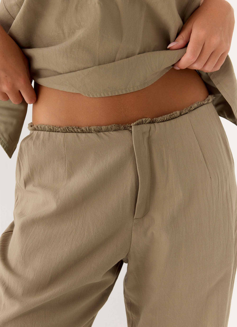 Josephina Pant - Sand Brown