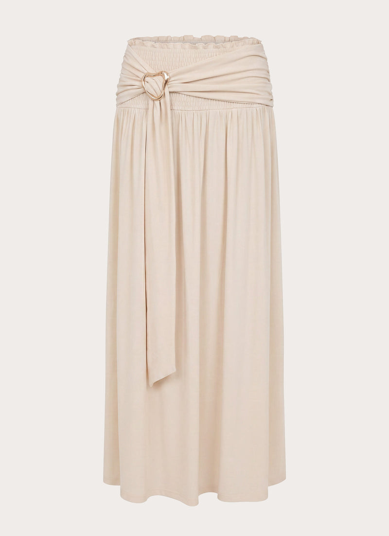 Kelli Hardware Maxi Skirt - Cream