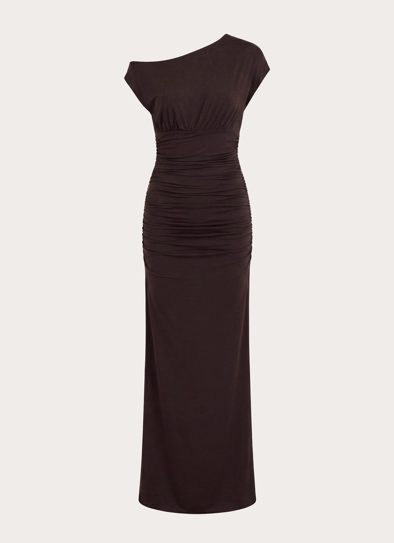 Liana Maxi Dress - Chocolate