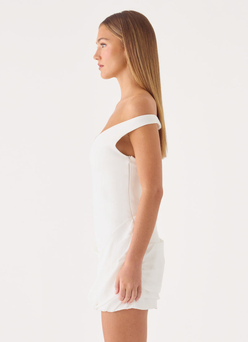 Marlene Mini Dress - White