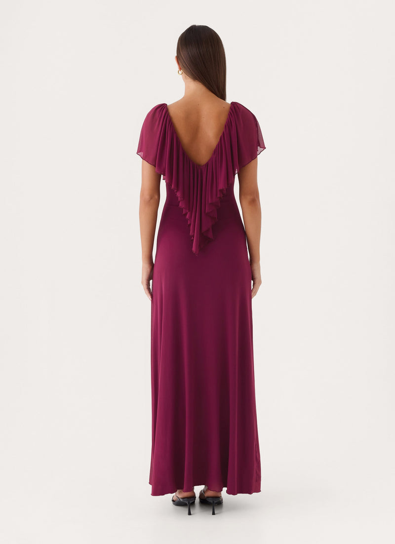 Merissa Maxi Dress - Plum