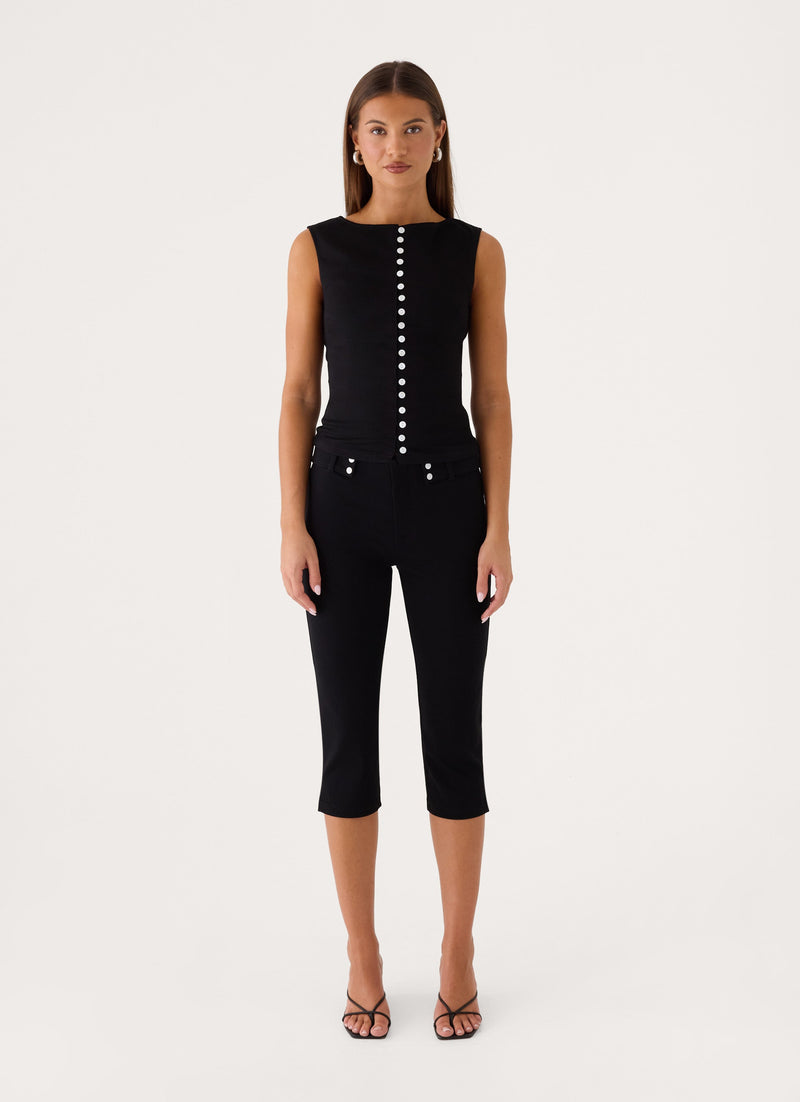 Miana Top - Black