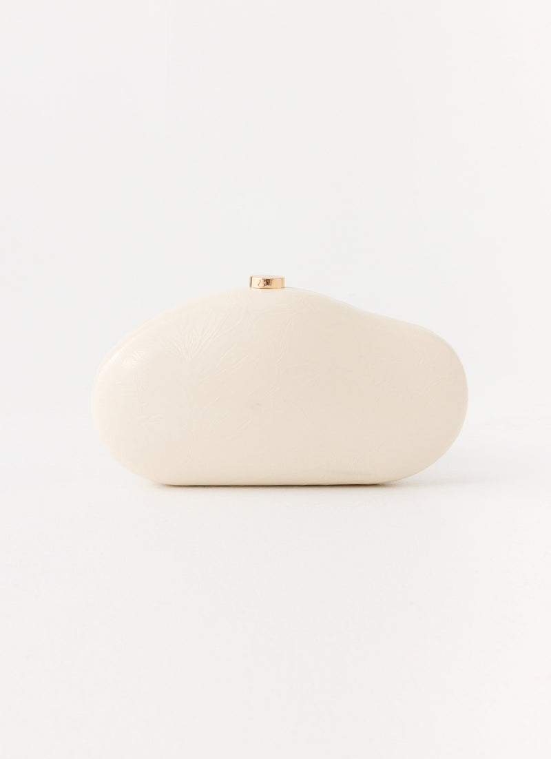 Milliani Clutch Bag - Cream