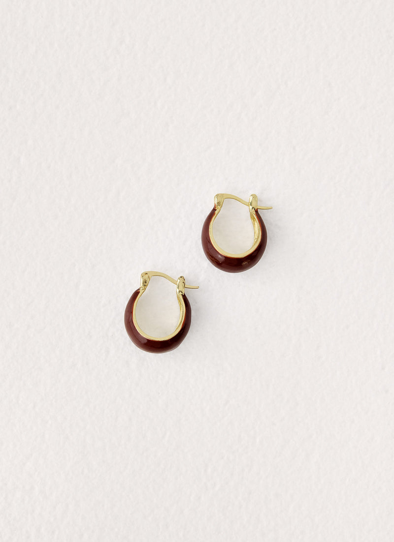 Mocha Dream Earrings - Brown
