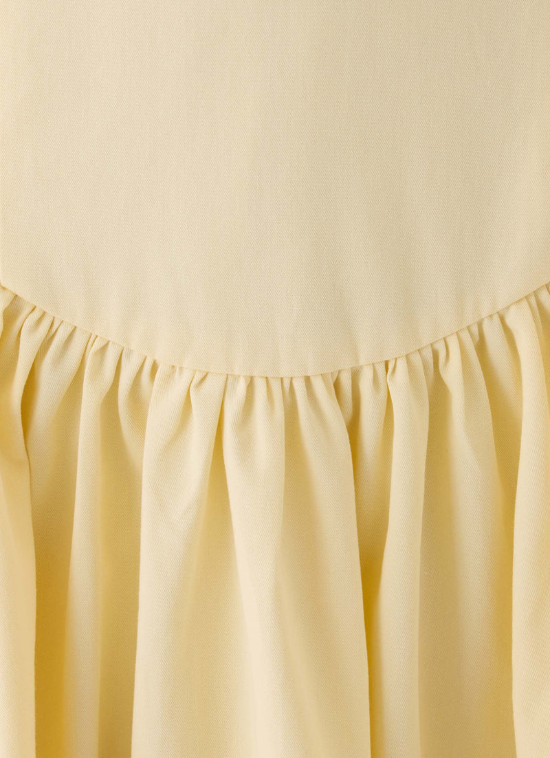 Monique Halter Midi Dress - Yellow