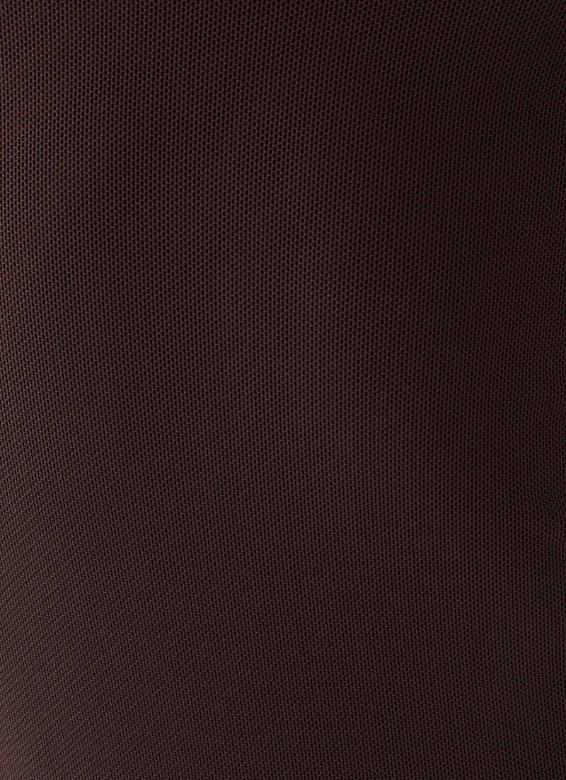 Myrhee Mini Dress - Chocolate