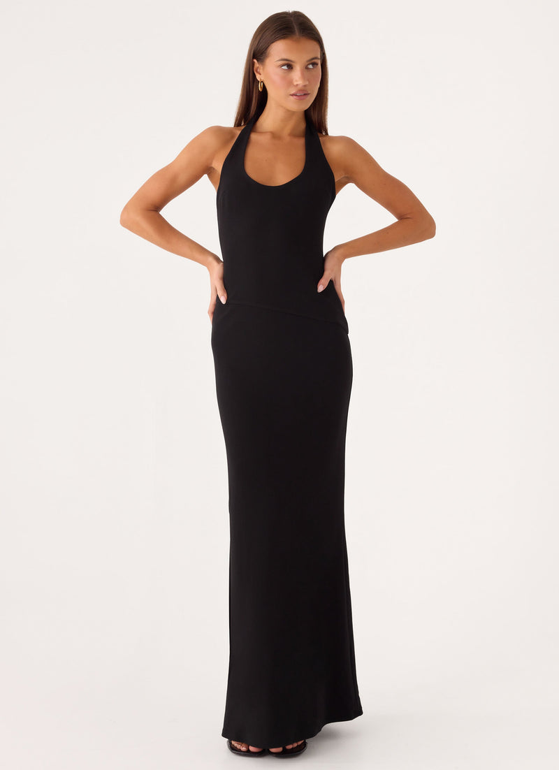 Nardin Maxi Dress - Black
