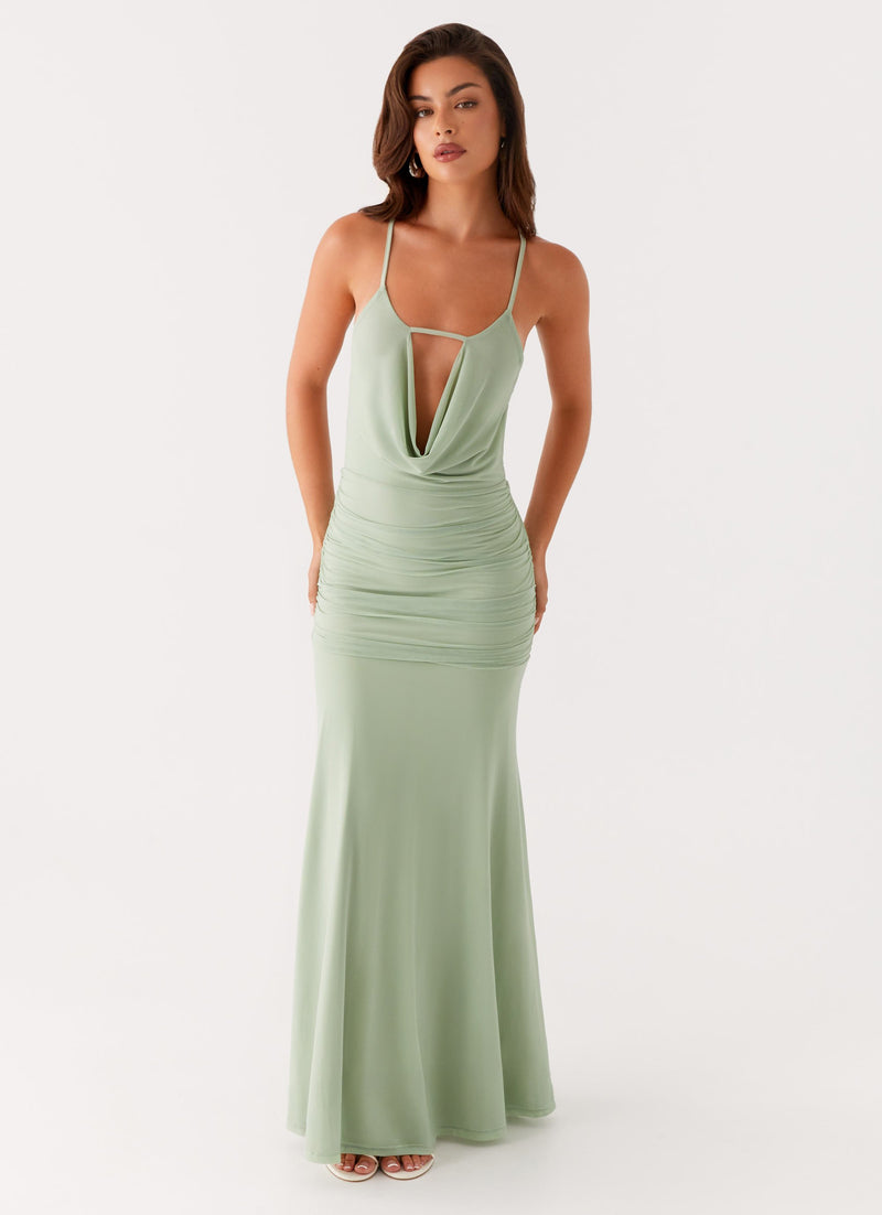 Norah Maxi Dress - Sage