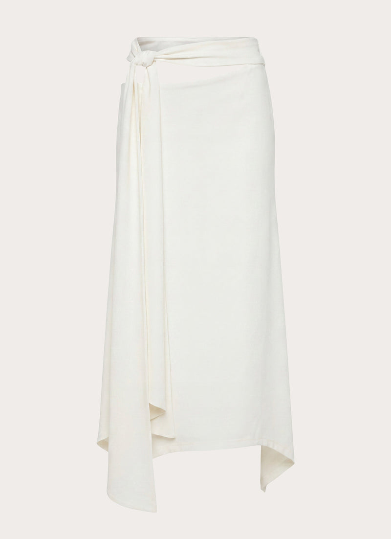 Overdrive Midi Skirt - White