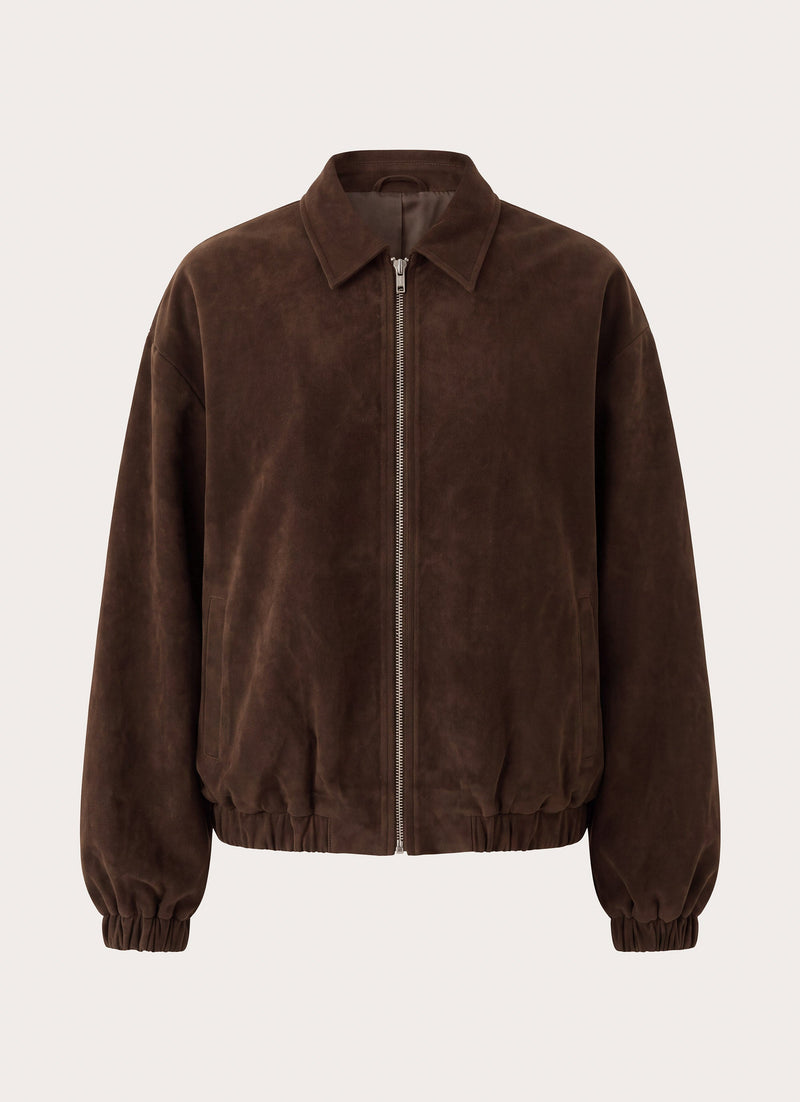 Ranya Bomber Jacket - Brown