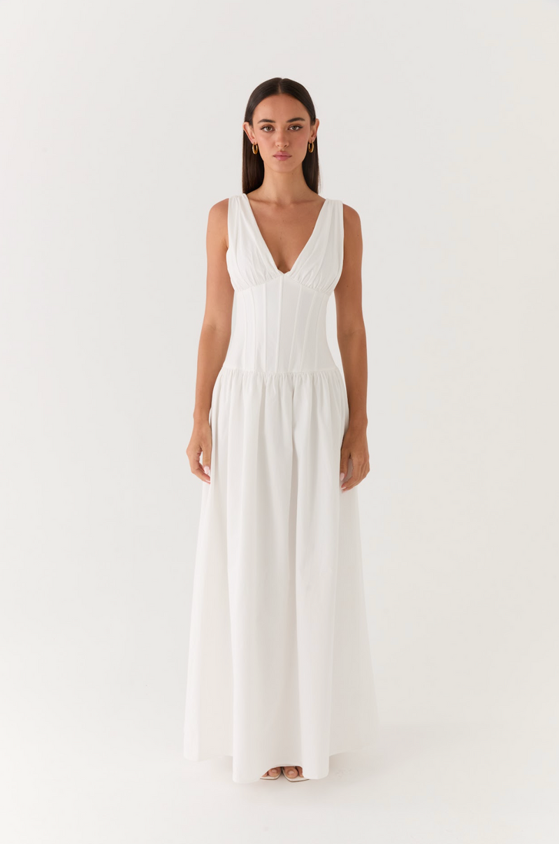 Eunbi Maxi Dress - White