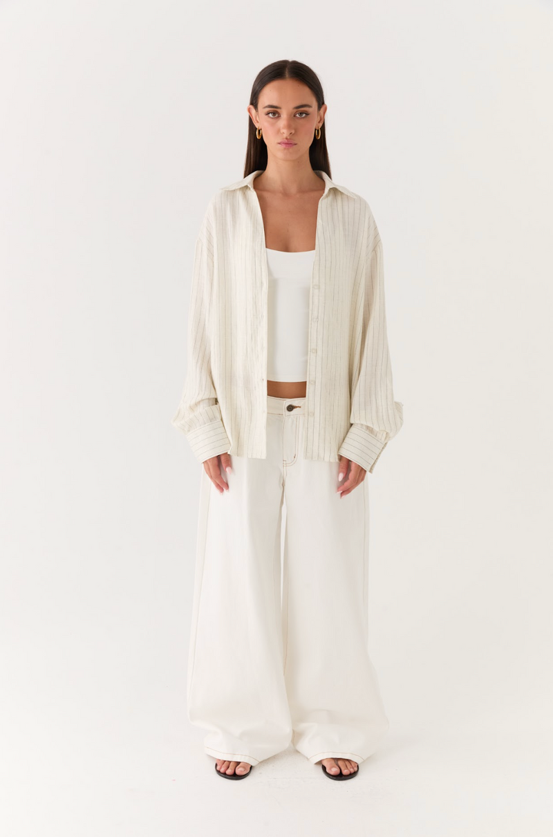 Alessio Shirt - Desert Stripe