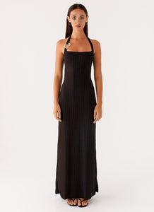 Selene Maxi Dress Black 1