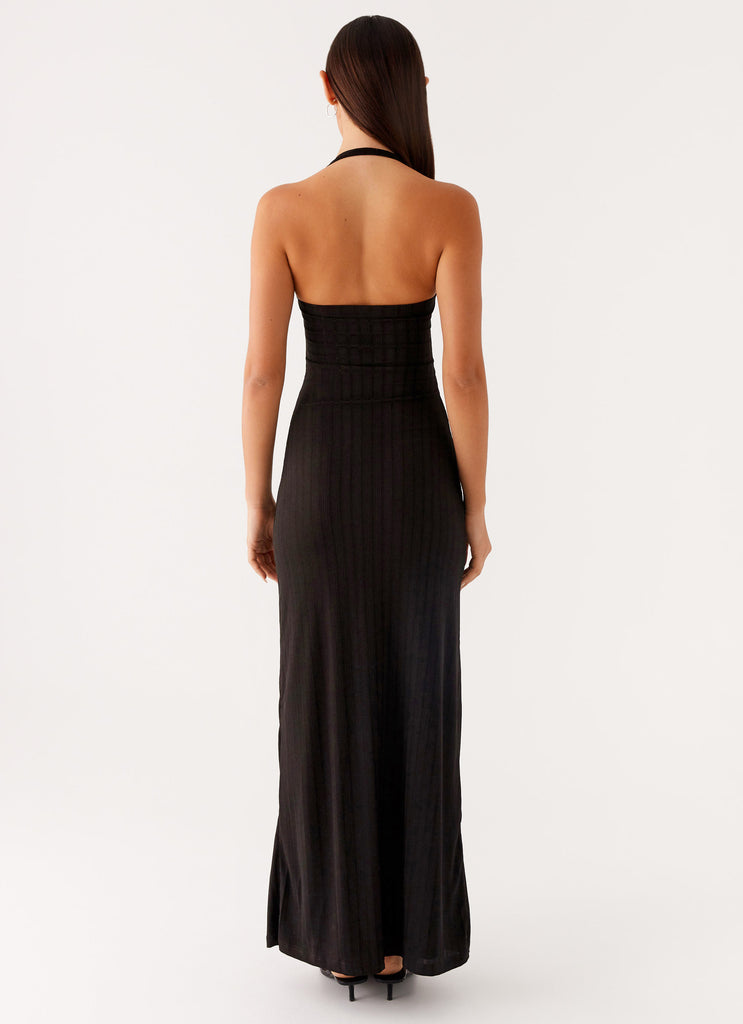 Selene Maxi Dress Black 3