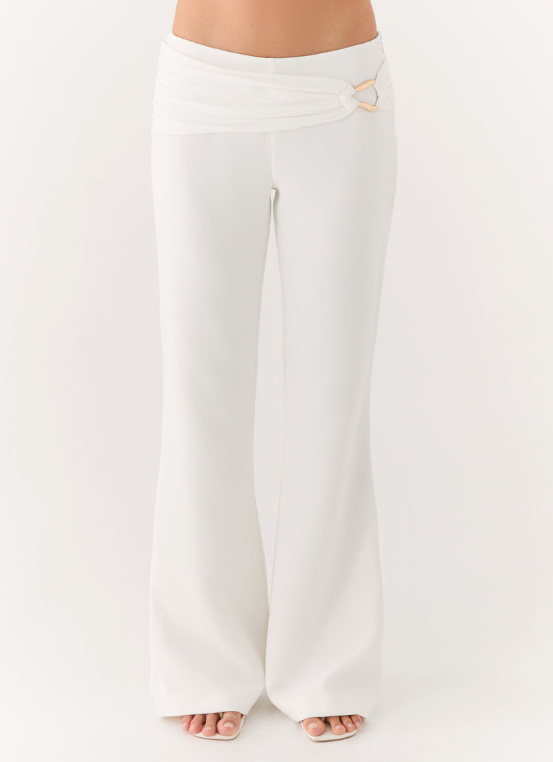 Shaniqua Pant - White