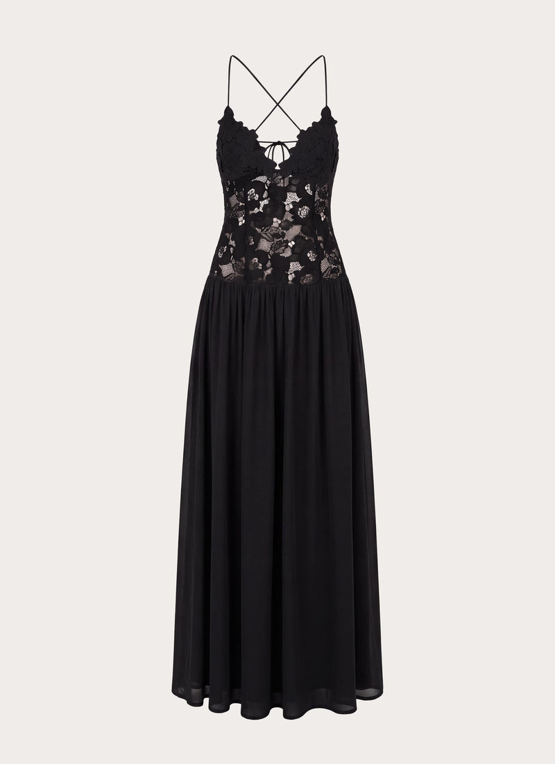 Shooting Love Maxi Dress - Black