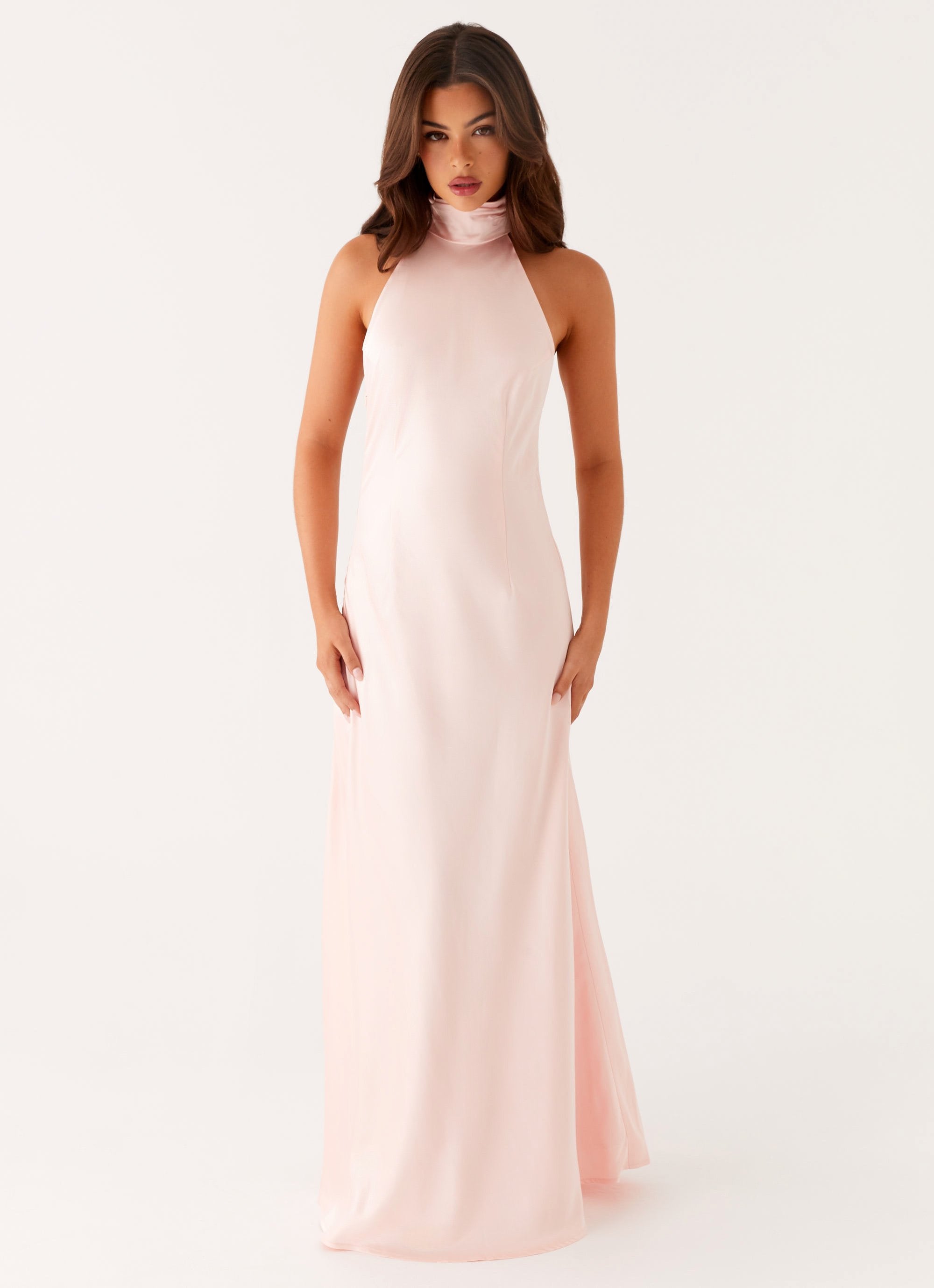 Siani Backless Maxi Dress - Pink Peppermayo UK Siani Backless Maxi Dress - Pink Peppermayo UK