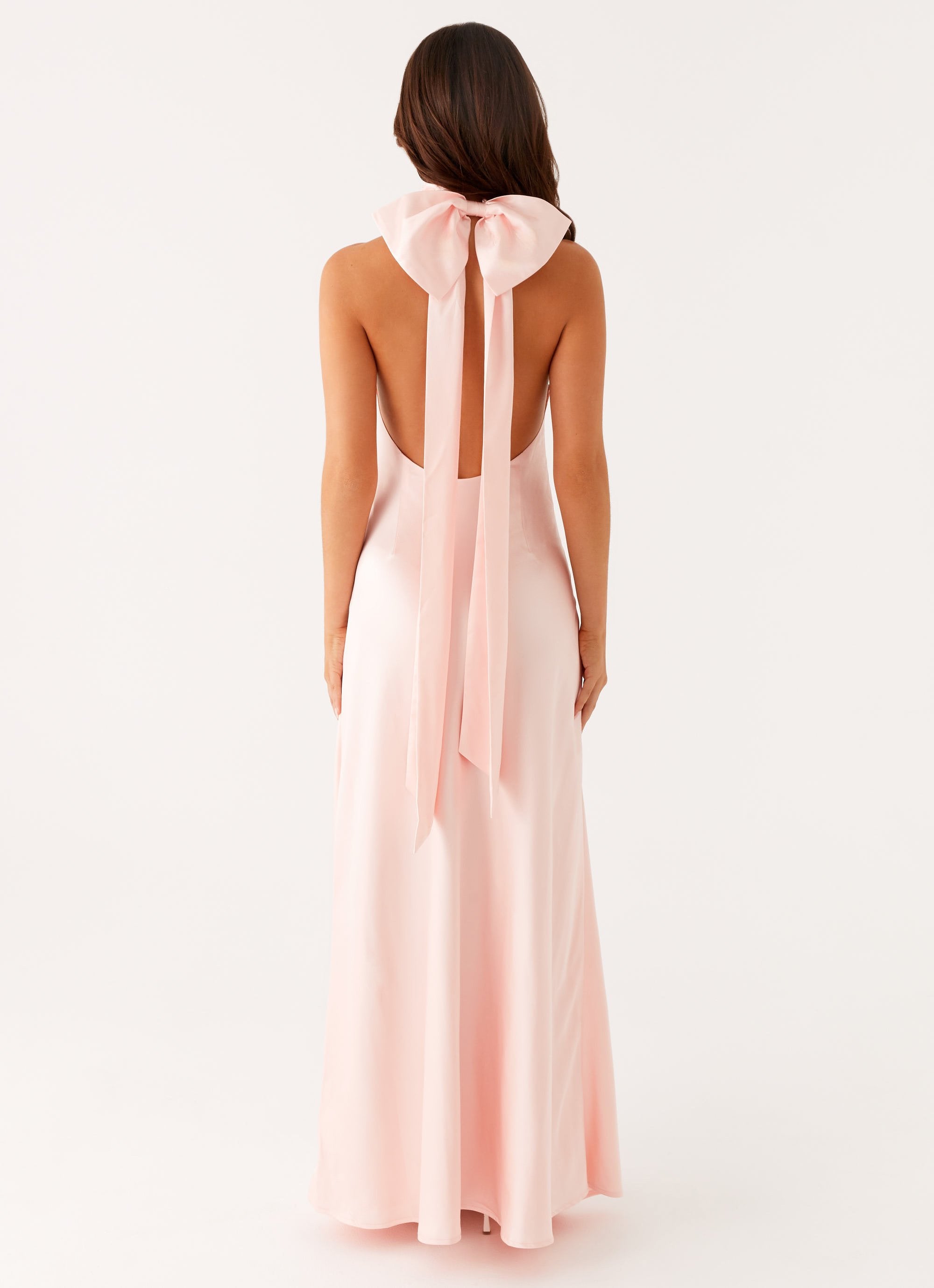 Siani Backless Maxi Dress - Pink Peppermayo UK Siani Backless Maxi Dress - Pink Peppermayo UK