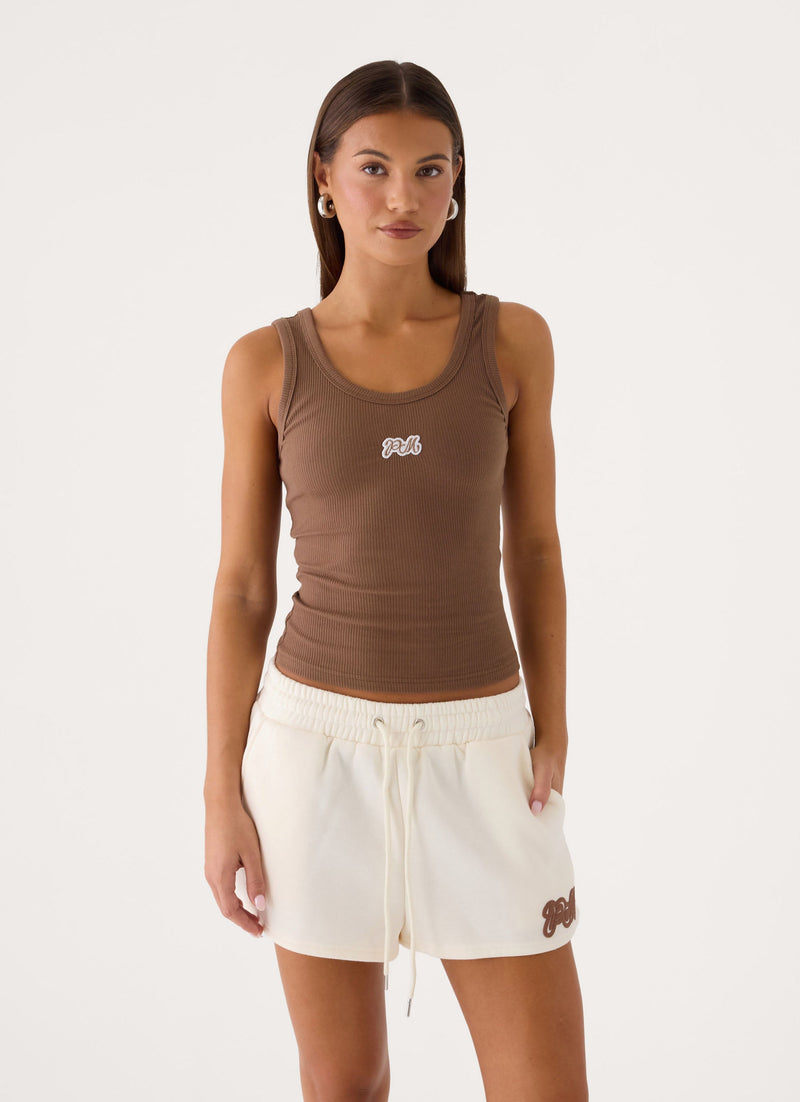Muse Signature Tank Top - Chocolate