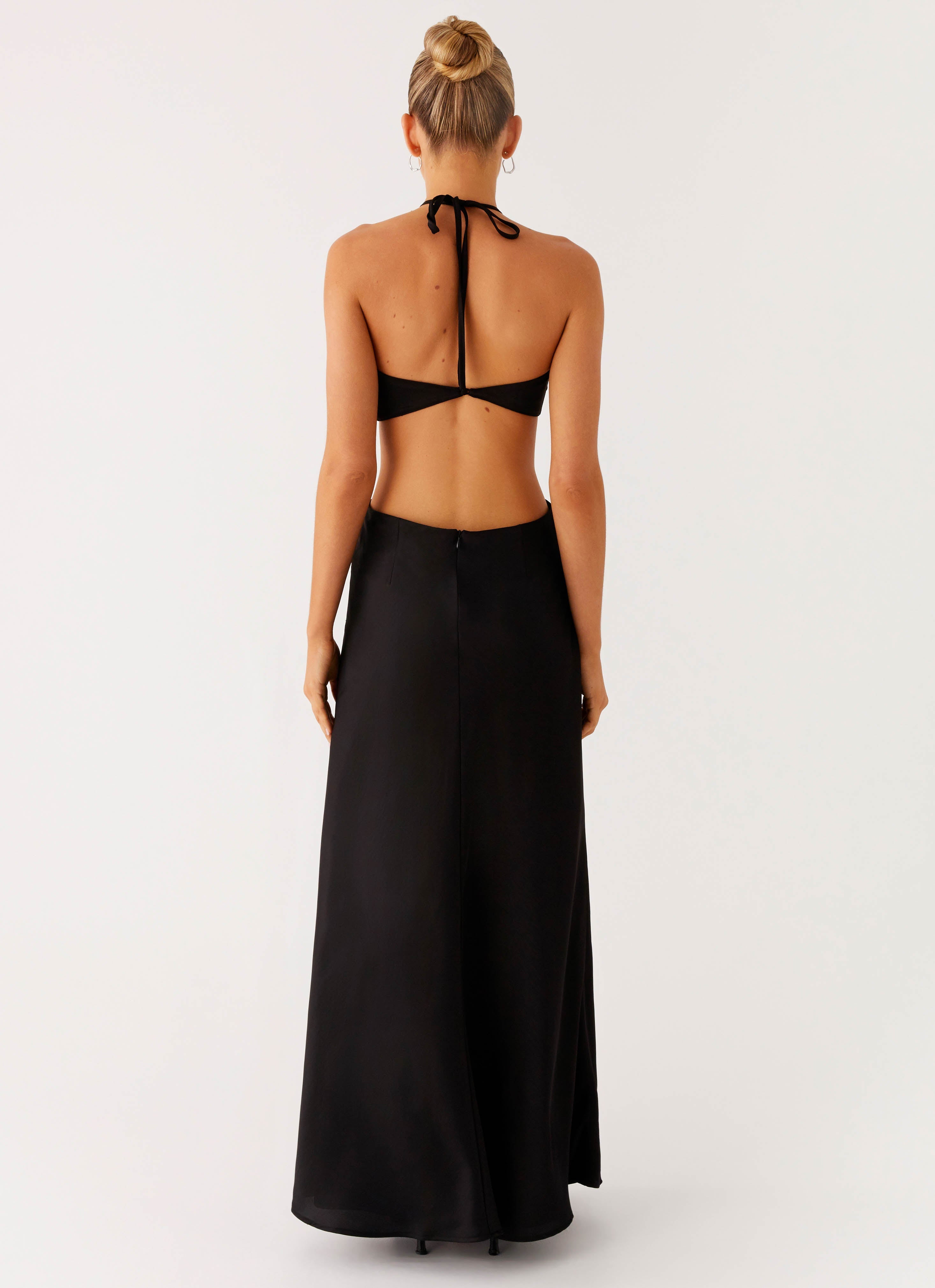 Sweetheart Cut Out Maxi Dress