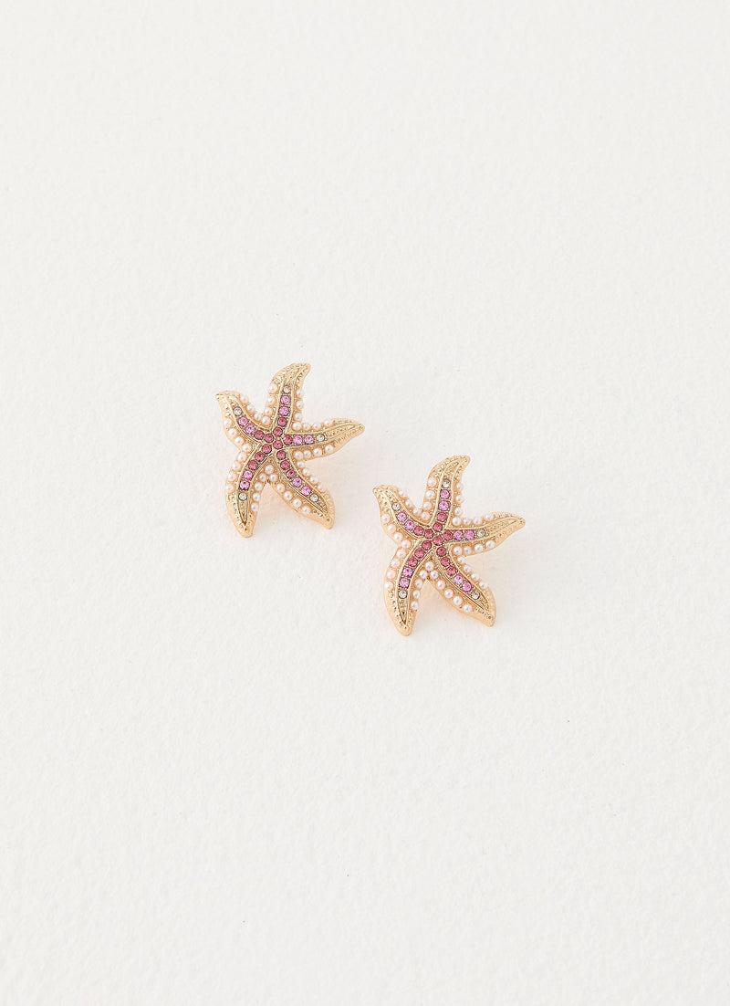 Tidebreaker Earrings - Pink