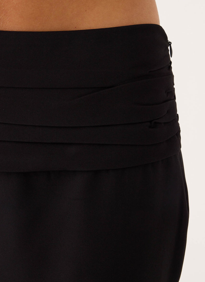 Tillie Maxi Skirt - Black